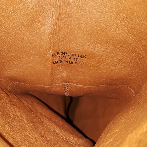 Frye 4015  Women's Tall Riding BlackLeather Boots - Picture 8 of 8